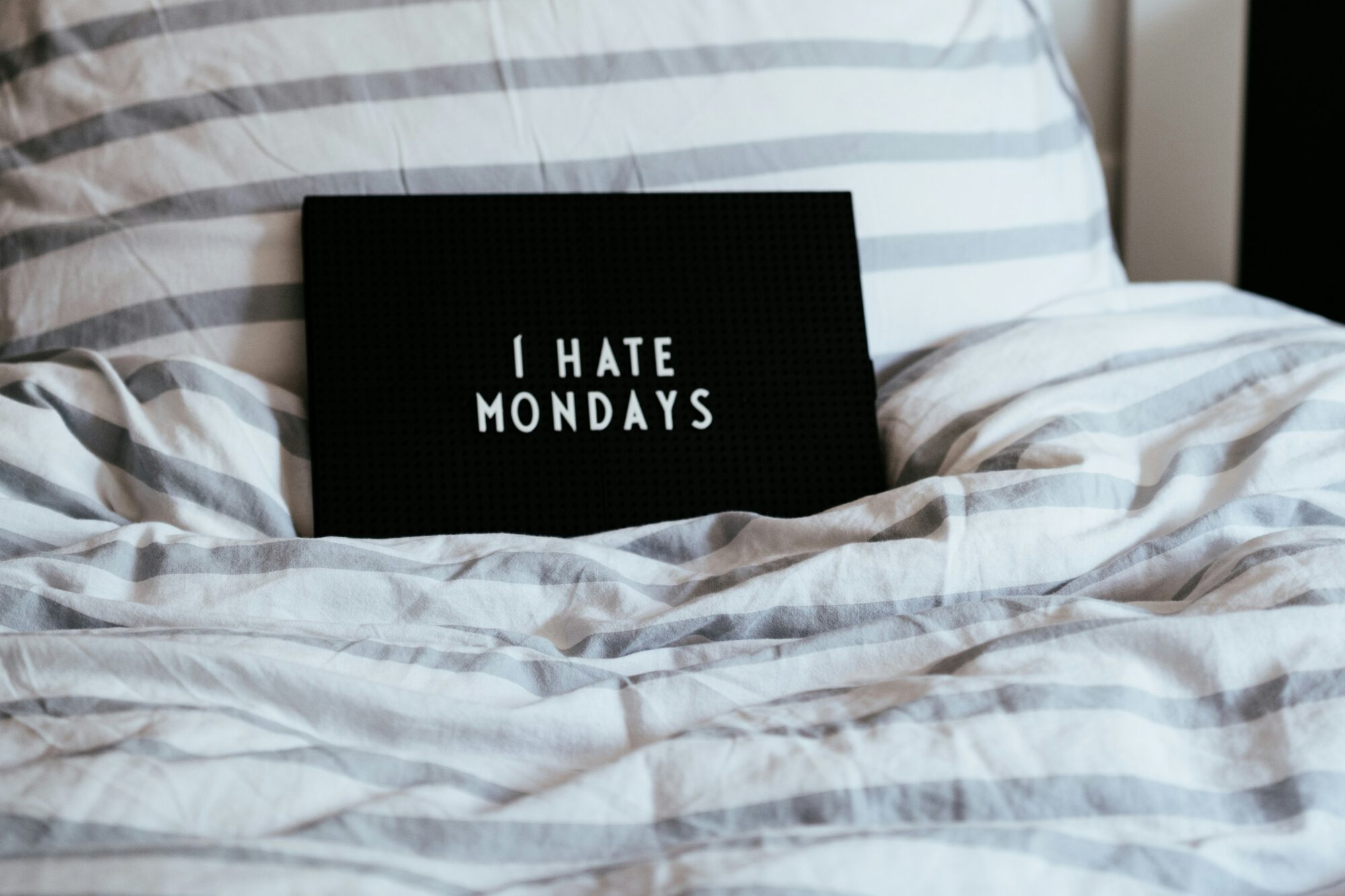 Angst vor Montagmorgen